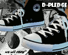 DA|Black converse