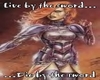 Red Hair Female Warrior.