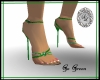 {SL} Green Sandals