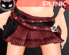 [SIN] Red punk skirt