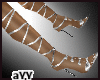 aYY- Lace Bow Boot Silve