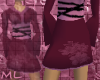 belted short kimonoskirt