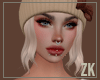 ZK| Cream Beanie Blonde
