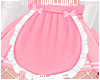 $K Maid Apron Pink