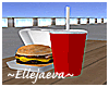 Cheeseburger & Drink