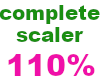 !✔Complete 110% scaler
