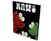 Kaws Multicolor Canvas
