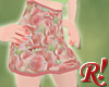Springtime roses skirt