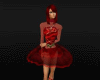Red Rose Ballerina Dress