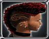 Fauz Mohawk RedBlk