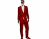 suit red outfit