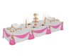 Gender reveal buffet