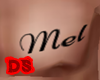 Mel Chest Tattoo