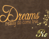 DREAMS DO COME TRUE