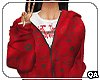 F. Red Hoodie