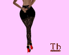 legging dentelle noire 