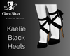 Kaelie Black Heels