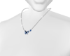 necklace pap blue