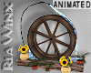 Waterwheel + Sunflowers