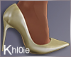 K ann gold heels