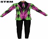 STEM ArgylePinkGrn Suit