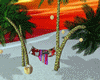 Palm hammock Rasta
