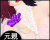 Bride's Collar ~ Purple