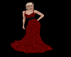 Red Sequin Gown