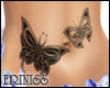 Black Butterfly tattoo