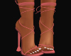 Pink Wrap Heels