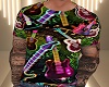 80S NEON GUITAR BY BD