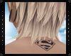 (✘) Superman tattoo
