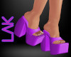 Camila heels purple