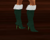 Green Holiday Boots