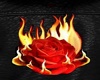 flaming rose leather