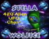 420 Alien UFO Chair