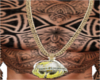 Canary Globe Gold Chain