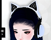 Ⓐ Bk Blue Headphone