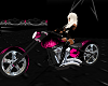 Custom Pink Harley