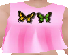 *F PINK BUTTERFLY TOP K
