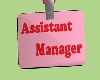 Assistant Manager Tag