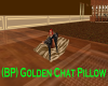 (BP) Golden Chat Pillow