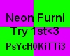 {PK}- Neon Round sofa