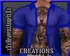 Blue SheerTopW/Tatts