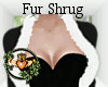 Black Fur Shrug