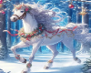 Holiday horse background