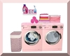 Anim. Pink Laundry Set