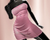 T- Dress .Veil  pink