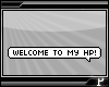 |P| Welcome to my hp