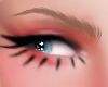pin up blonde brows